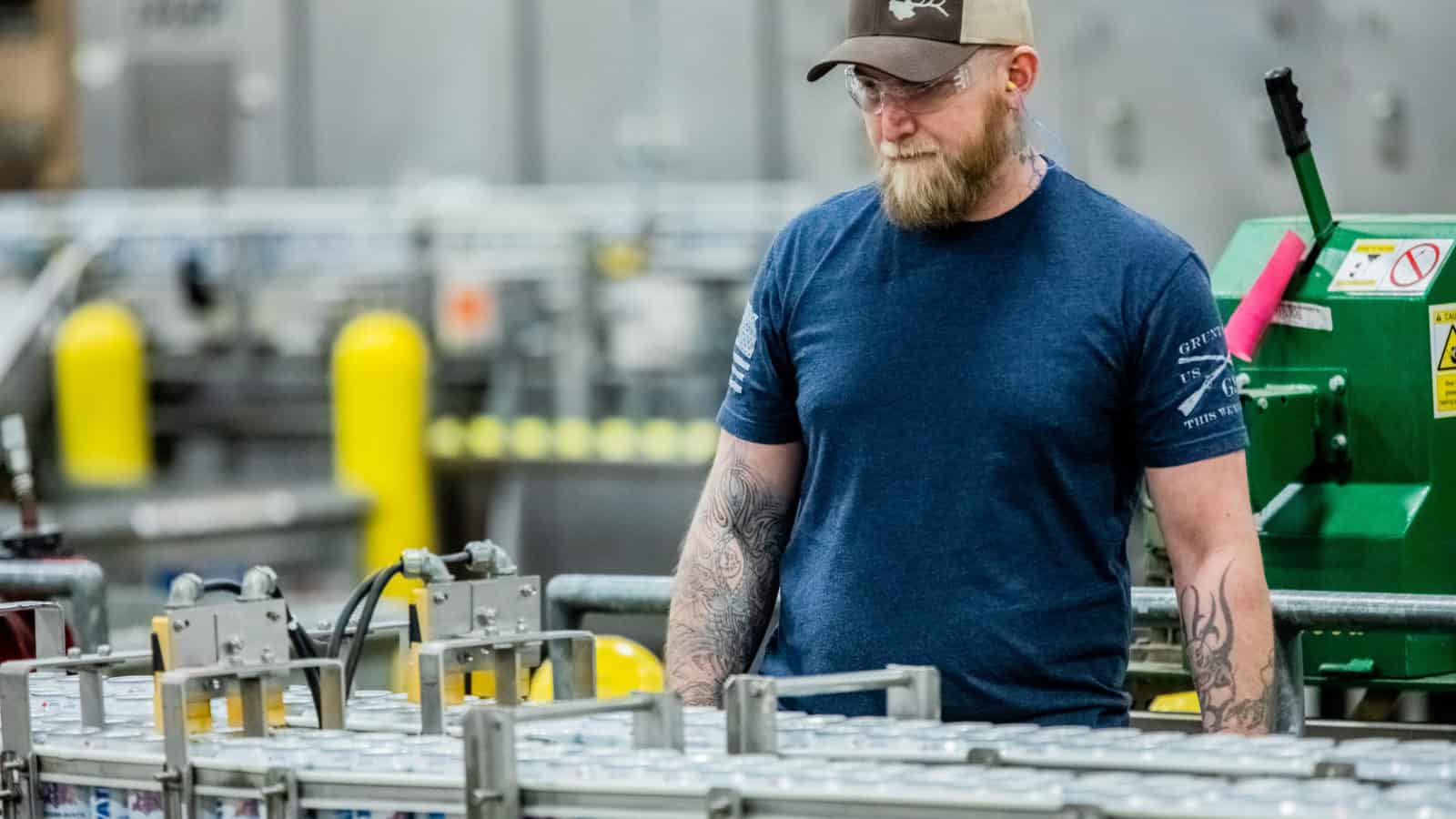 Manufacturing worker